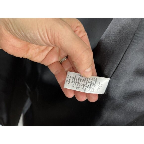 Banana Republic Modern Wool Pinstriped Suit Jacket Mens Size 38R - Picture 9 of 16